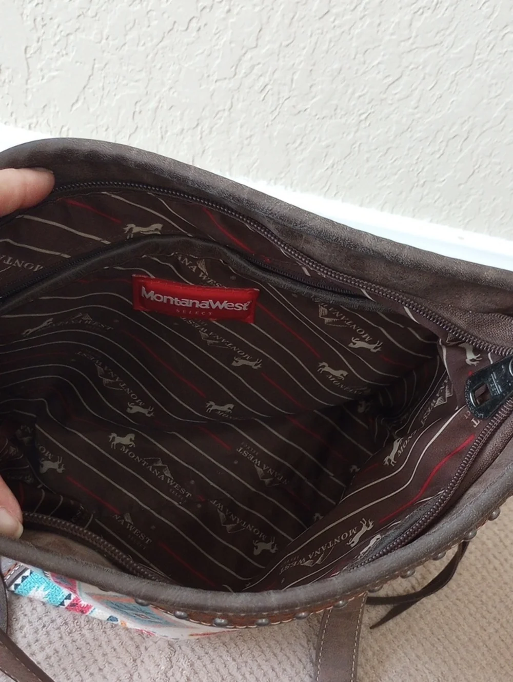 Montana West Southwestern Aztec Shoulder Bag